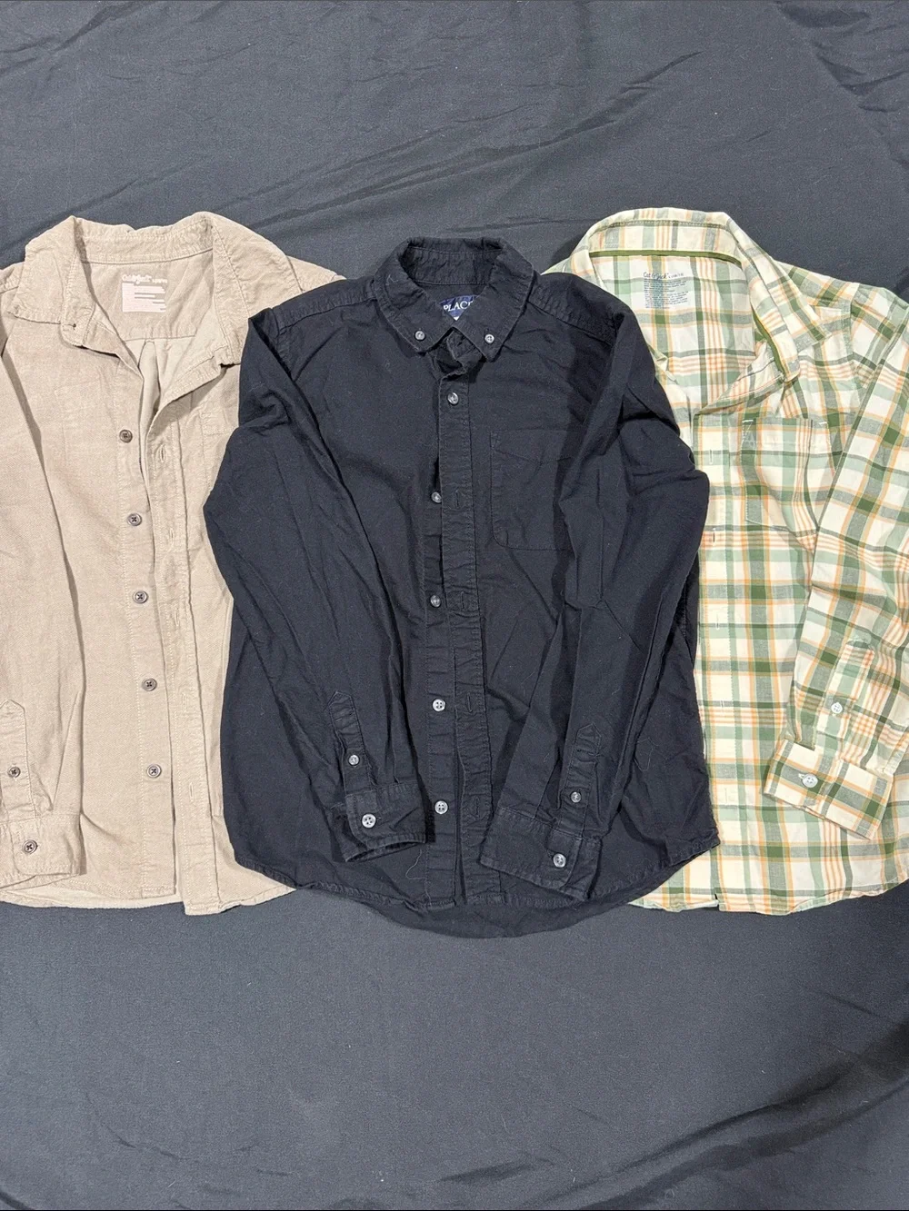 Bundle of 3 Button-Down Shirt - Classic Long Sleeve